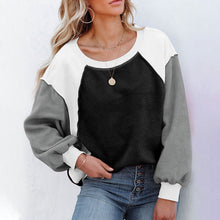 Load image into Gallery viewer, Plush Contrast Pullover Top
