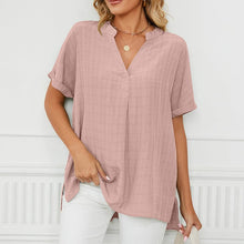 Load image into Gallery viewer, Thin V-neck Casual Shirt