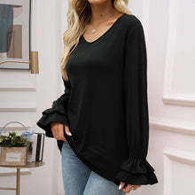 Load image into Gallery viewer, Flare Sleeve Solid T-Shirt