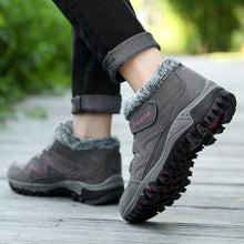 Load image into Gallery viewer, Couple Winter Warm Fur Lining Snow Shoes