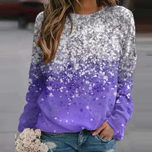 Load image into Gallery viewer, Printed Round Beck Long-sleeved T-shirt