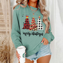 Load image into Gallery viewer, Women Xmas Top Crew Neck Sweatshirts