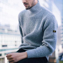 Load image into Gallery viewer, Men's Turtleneck Knit Sweater