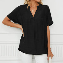 Load image into Gallery viewer, Thin V-neck Casual Shirt