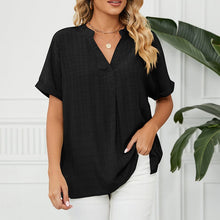 Load image into Gallery viewer, Thin V-neck Casual Shirt