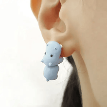 Load image into Gallery viewer, Cute Animal Bite Earrings
