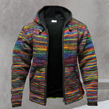 Load image into Gallery viewer, Warm Hooded Sweater Jacket