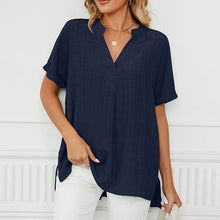 Load image into Gallery viewer, Thin V-neck Casual Shirt