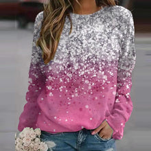 Load image into Gallery viewer, Printed Round Beck Long-sleeved T-shirt