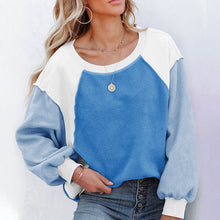 Load image into Gallery viewer, Plush Contrast Pullover Top