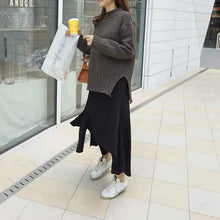 Load image into Gallery viewer, Women's Irregular Fake Two Pieces Thickened Bottoming Skirt