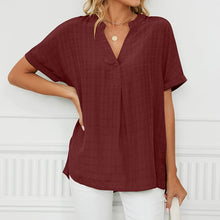 Load image into Gallery viewer, Thin V-neck Casual Shirt