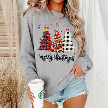 Load image into Gallery viewer, Women Xmas Top Crew Neck Sweatshirts