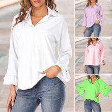Load image into Gallery viewer, Flared Sleeve Shirt