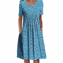 Load image into Gallery viewer, Elegant Round Neck Dress