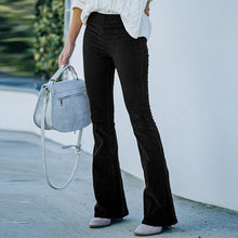 Load image into Gallery viewer, Corduroy Flare Lounge Pants