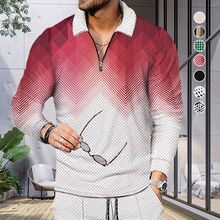 Load image into Gallery viewer, Printed Men's Long Sleeve Shirt