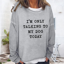 Load image into Gallery viewer, Letter Print Loose T-Shirt