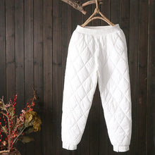 Load image into Gallery viewer, Warm Down Cotton Trousers
