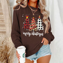 Load image into Gallery viewer, Women Xmas Top Crew Neck Sweatshirts