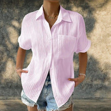 Load image into Gallery viewer, Lady Comfortable plain shirt with pockets