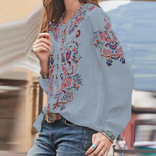 Load image into Gallery viewer, Print Long Sleeve Shirt