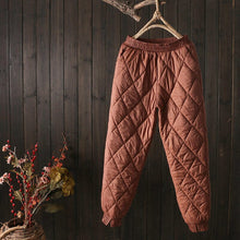 Load image into Gallery viewer, Warm Down Cotton Trousers