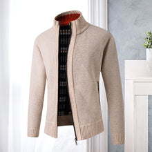 Load image into Gallery viewer, Cardigan Long Sleeve Knit Sports Sweater