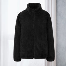 Load image into Gallery viewer, Polar Fleece Stand Collar Jacket