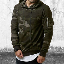 Load image into Gallery viewer, Camouflage Hooded Sweatshirt