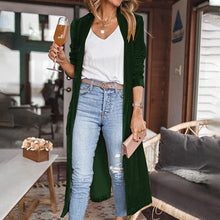 Load image into Gallery viewer, Velvet Kimono Coat