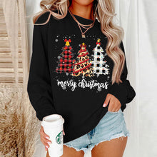 Load image into Gallery viewer, Women Xmas Top Crew Neck Sweatshirts