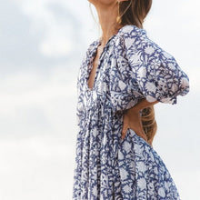 Load image into Gallery viewer, Floral String Loose Dress