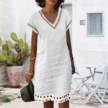 Load image into Gallery viewer, Women's Casual Cotton Dress