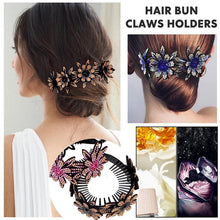 Load image into Gallery viewer, Hair Bun Claws Holders