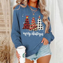 Load image into Gallery viewer, Women Xmas Top Crew Neck Sweatshirts