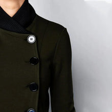 Load image into Gallery viewer, Slant-open Wind-blocking Button Jacket