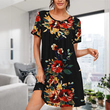 Load image into Gallery viewer, Printed Plus Size Dress