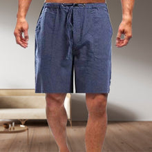 Load image into Gallery viewer, Casual Men's Casual Linen Shorts
