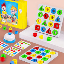 Load image into Gallery viewer, Shape Matching Game Color Sensory Educational Toy
