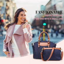 Load image into Gallery viewer, Casual waterproof handbag, a big with a little one