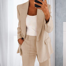 Load image into Gallery viewer, Women Long Sleeve Blazer