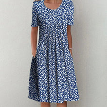 Load image into Gallery viewer, Elegant Round Neck Dress