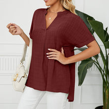 Load image into Gallery viewer, Thin V-neck Casual Shirt