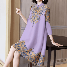 Load image into Gallery viewer, Elegent Flower Dress