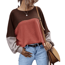 Load image into Gallery viewer, Contrast Waffle Top