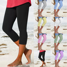 Load image into Gallery viewer, Women's Plain Casual Leggings
