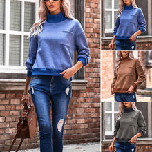 Load image into Gallery viewer, Solid Pocket Turtleneck