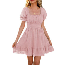 Load image into Gallery viewer, High Waist Open Back Temperament Dress