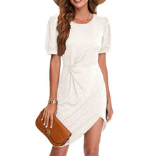 Load image into Gallery viewer, Comfortable Round Neck Dress